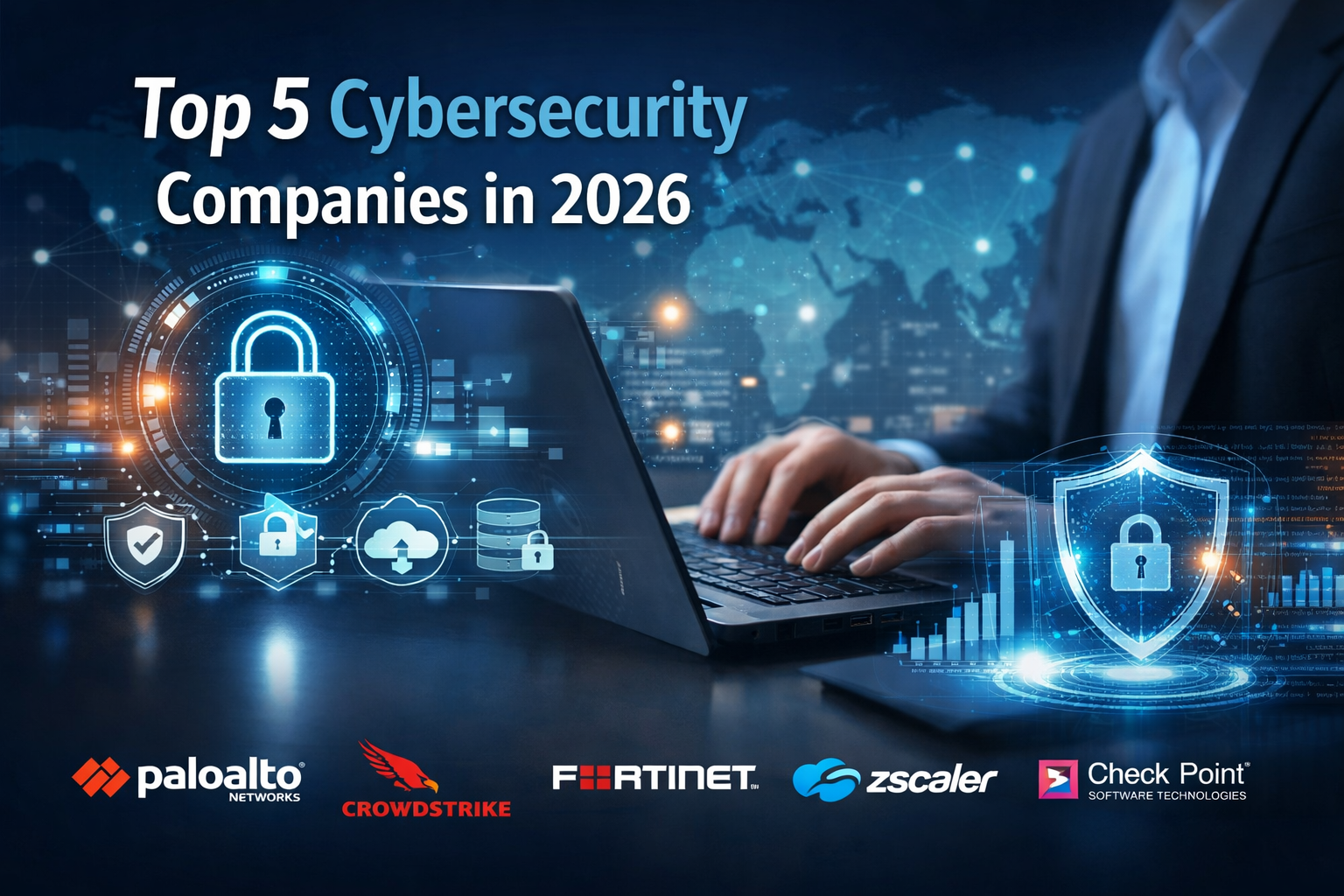 Top 5 cycbersecurity companies 2026